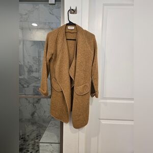 Brown cardigan
